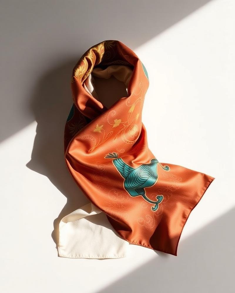 Silk scarf